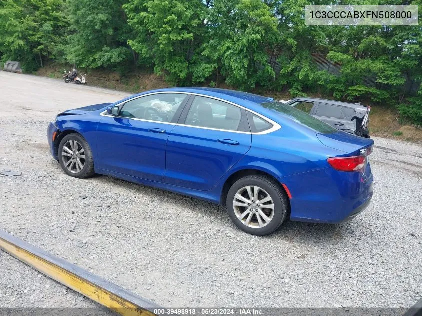 1C3CCCABXFN508000 2015 Chrysler 200 Limited