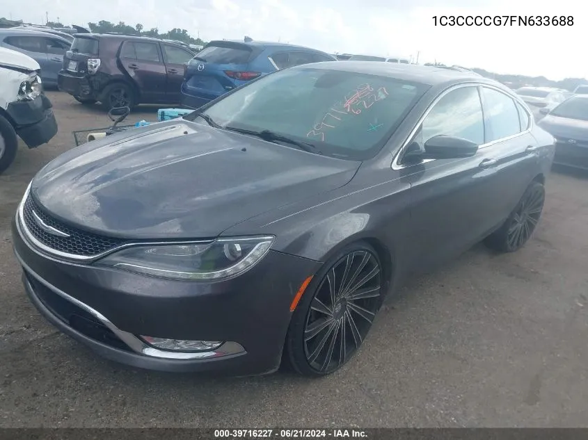 1C3CCCCG7FN633688 2015 Chrysler 200 C