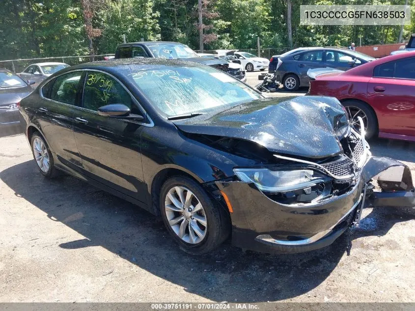 1C3CCCCG5FN638503 2015 Chrysler 200 C