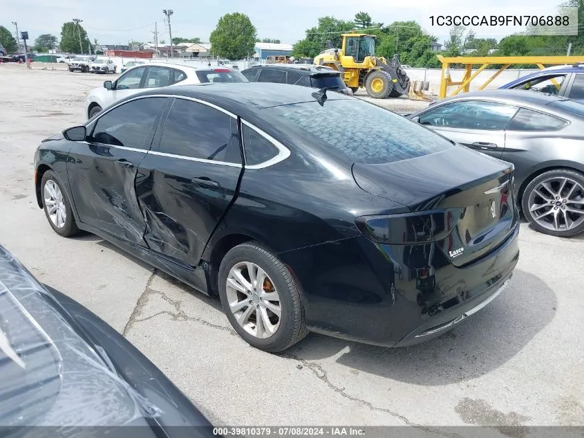 1C3CCCAB9FN706888 2015 Chrysler 200 Limited