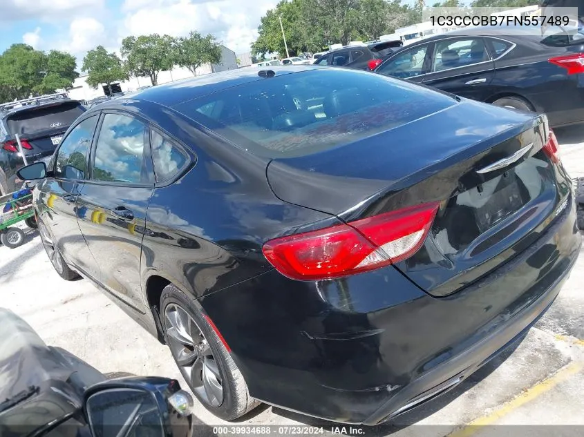 1C3CCCBB7FN557489 2015 Chrysler 200 S