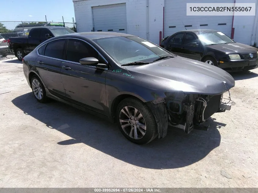 1C3CCCAB2FN555067 2015 Chrysler 200 Limited