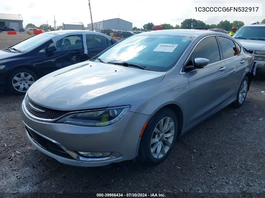 1C3CCCCG6FN532917 2015 Chrysler 200 C