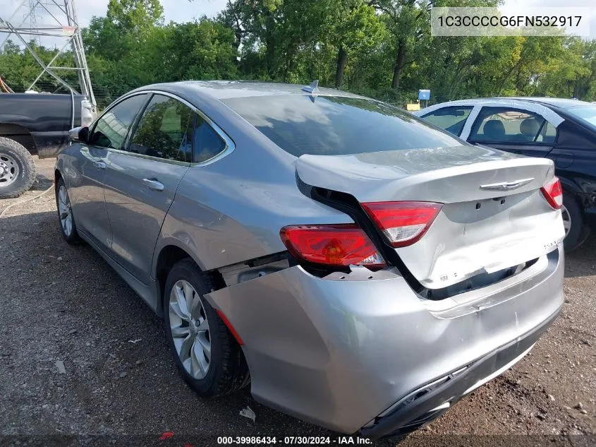 1C3CCCCG6FN532917 2015 Chrysler 200 C