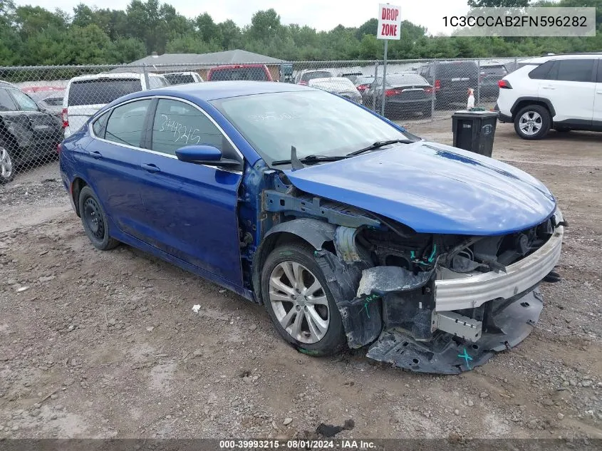 1C3CCCAB2FN596282 2015 Chrysler 200 Limited