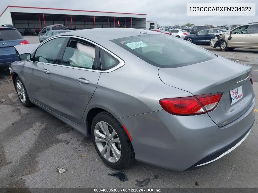 1C3CCCABXFN734327 2015 Chrysler 200 Limited