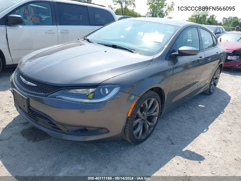 2015 Chrysler 200 S VIN: 1C3CCCBB9FN566095 Lot: 40111169