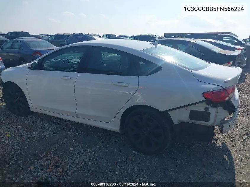 1C3CCCBB5FN566224 2015 Chrysler 200 S