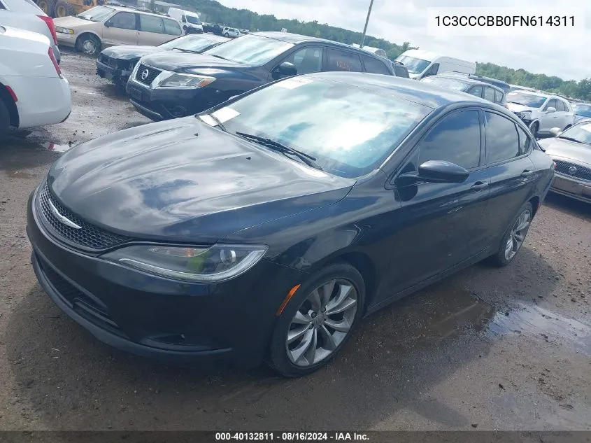 1C3CCCBB0FN614311 2015 Chrysler 200 S