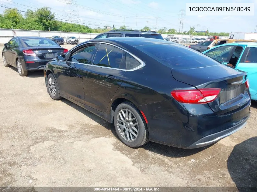 1C3CCCAB9FN548049 2015 Chrysler 200 Limited