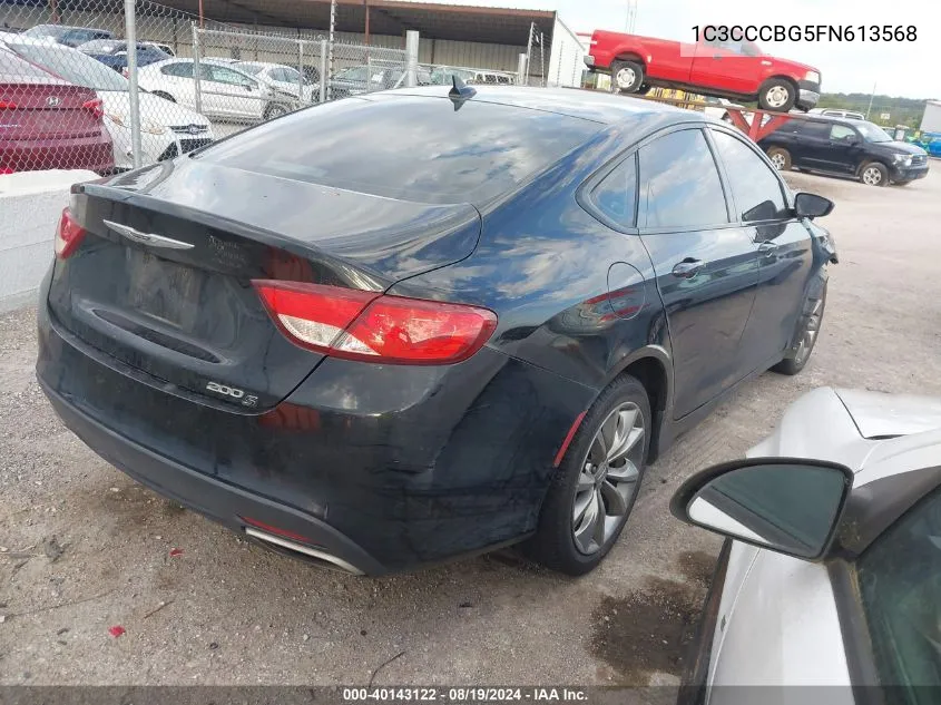 1C3CCCBG5FN613568 2015 Chrysler 200 S