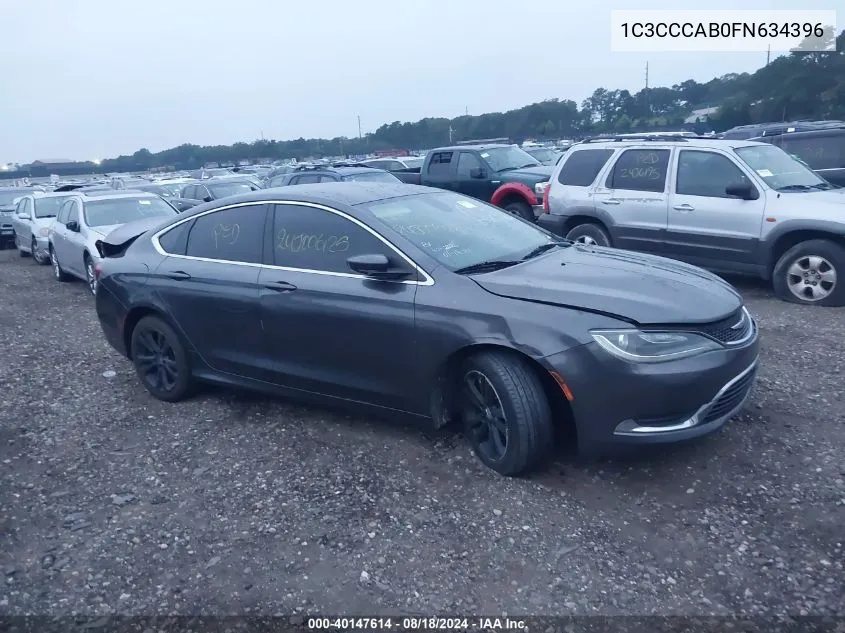 1C3CCCAB0FN634396 2015 Chrysler 200 Limited