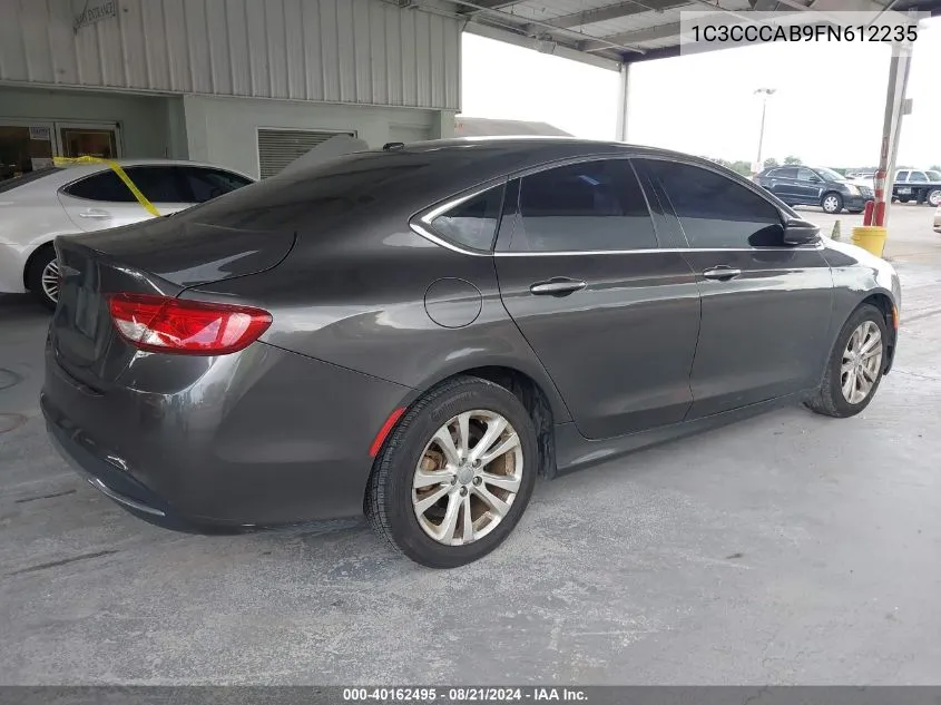 1C3CCCAB9FN612235 2015 Chrysler 200 Limited