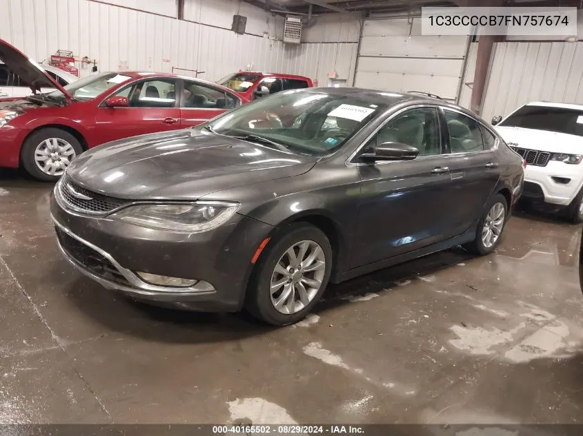 1C3CCCCB7FN757674 2015 Chrysler 200 C