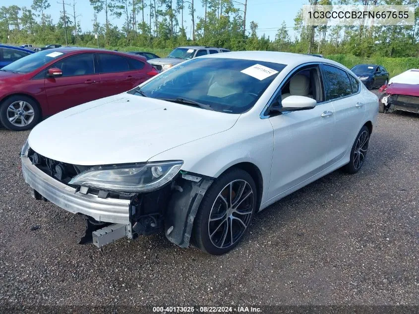 1C3CCCCB2FN667655 2015 Chrysler 200 C