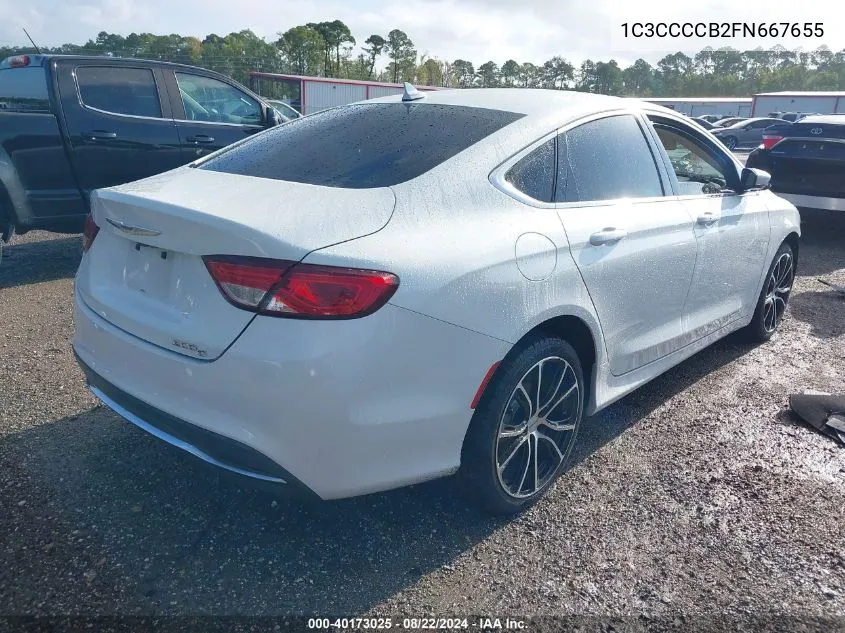 1C3CCCCB2FN667655 2015 Chrysler 200 C