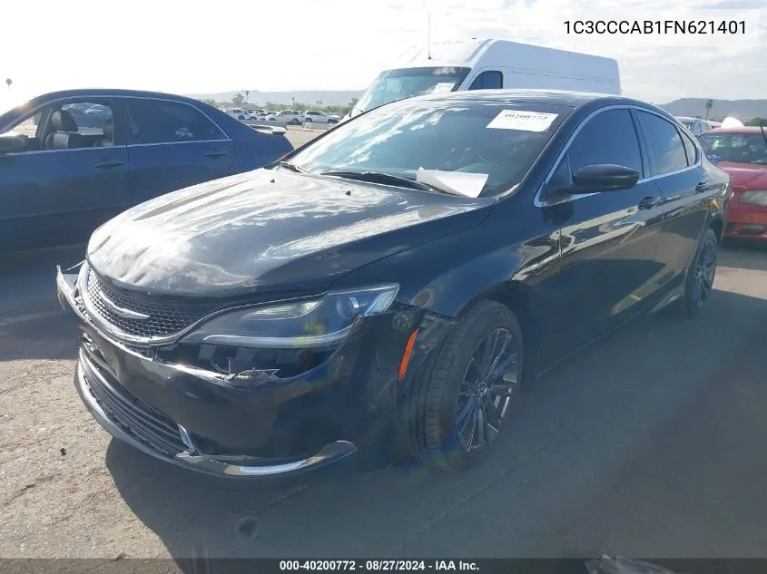 1C3CCCAB1FN621401 2015 Chrysler 200 Limited