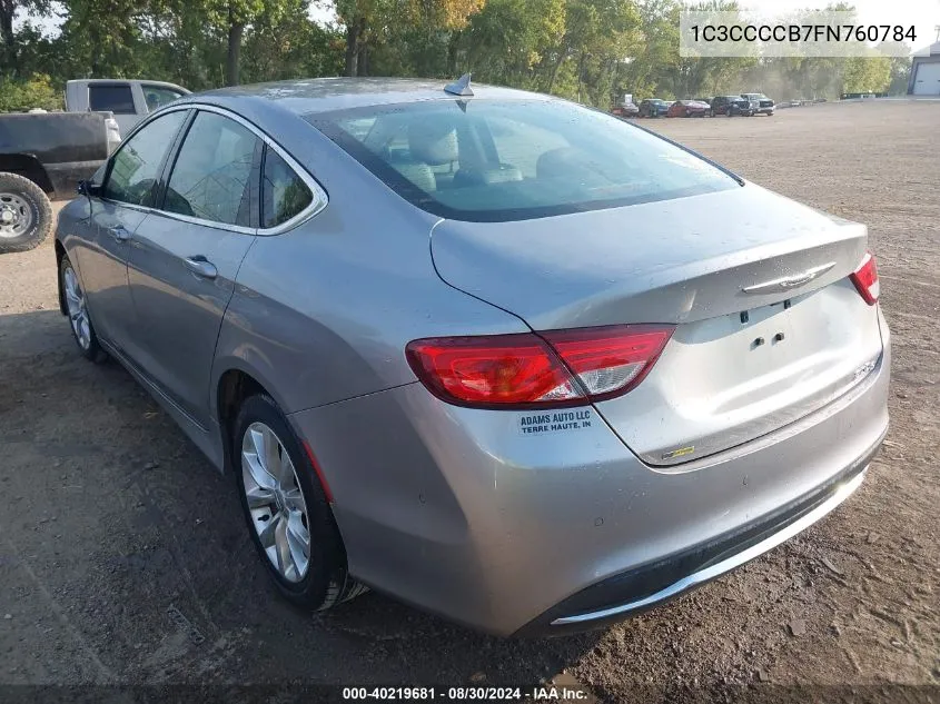 1C3CCCCB7FN760784 2015 Chrysler 200 C