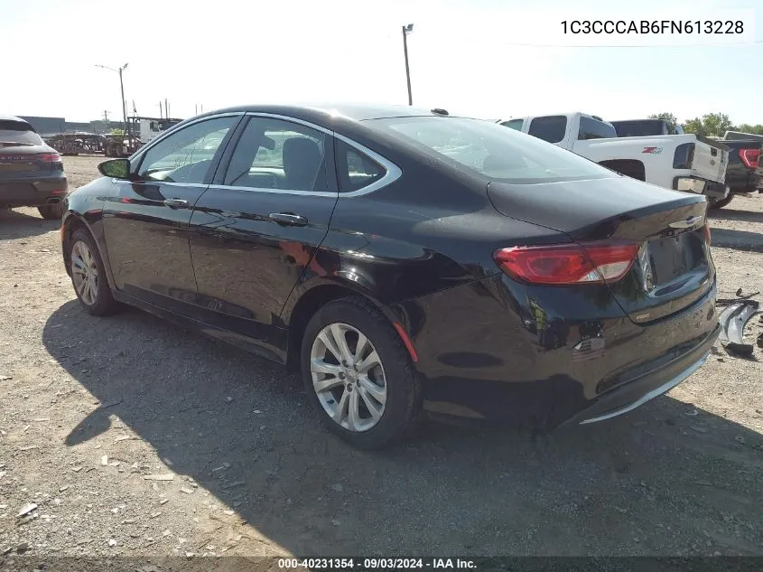 1C3CCCAB6FN613228 2015 Chrysler 200 Limited