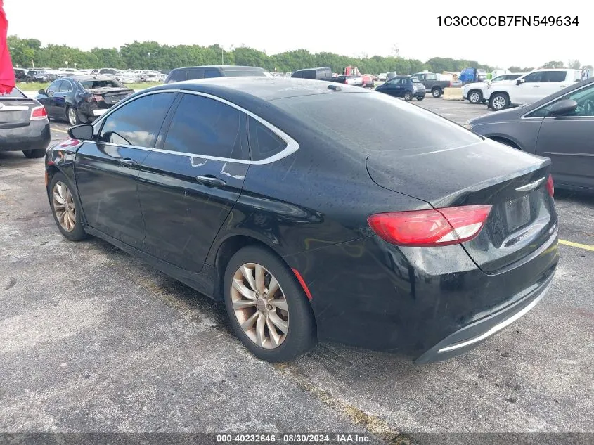 1C3CCCCB7FN549634 2015 Chrysler 200 C