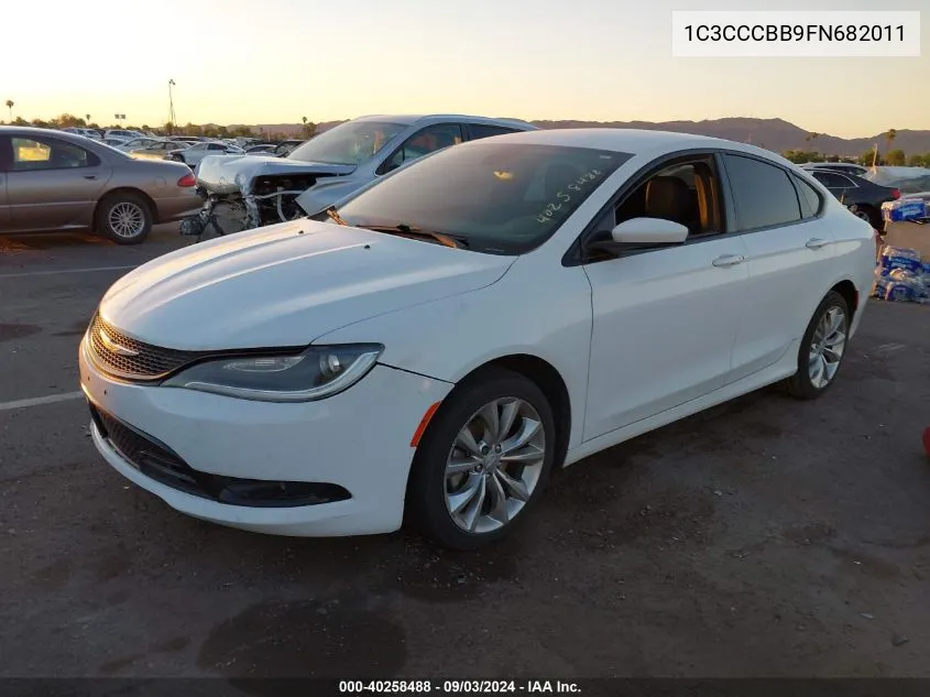 2015 Chrysler 200 S VIN: 1C3CCCBB9FN682011 Lot: 40258488