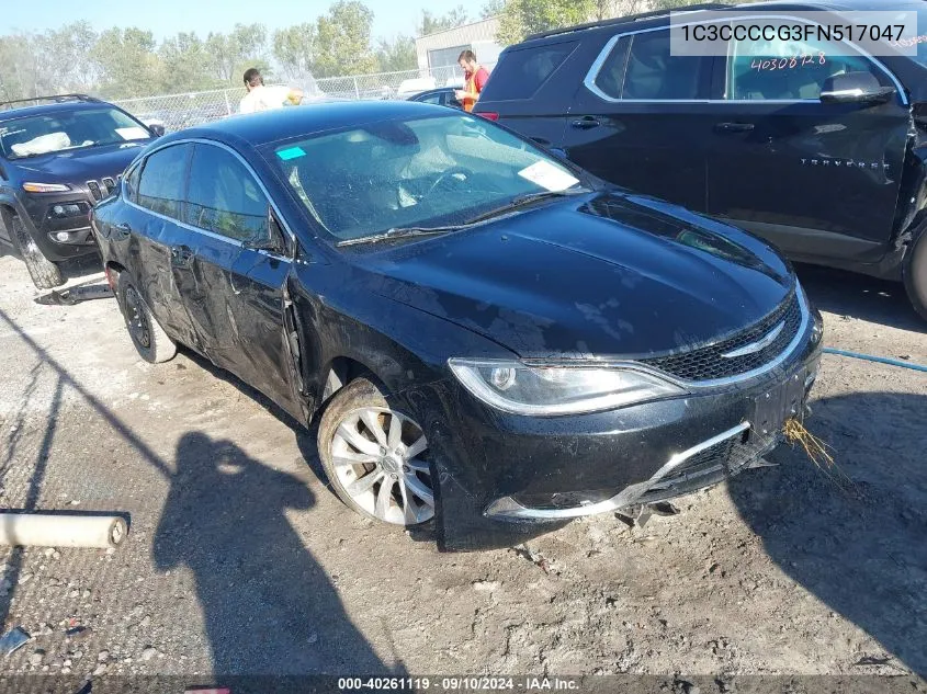 1C3CCCCG3FN517047 2015 Chrysler 200 C