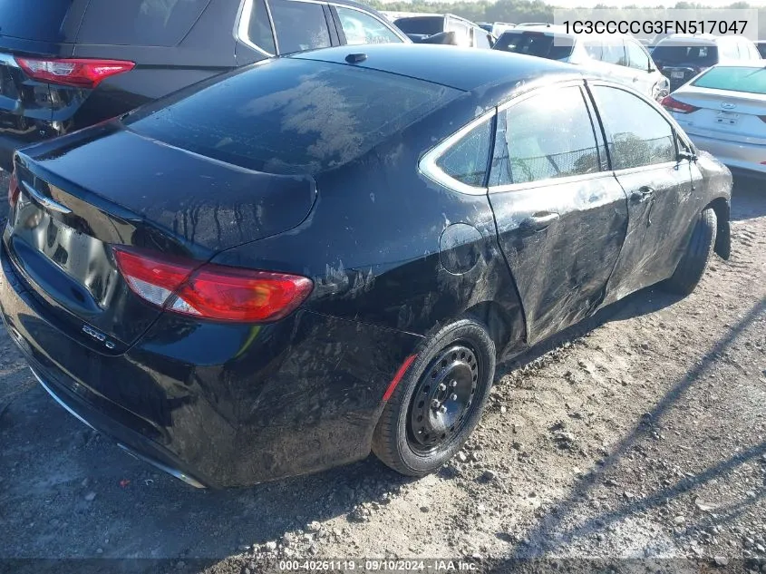 1C3CCCCG3FN517047 2015 Chrysler 200 C