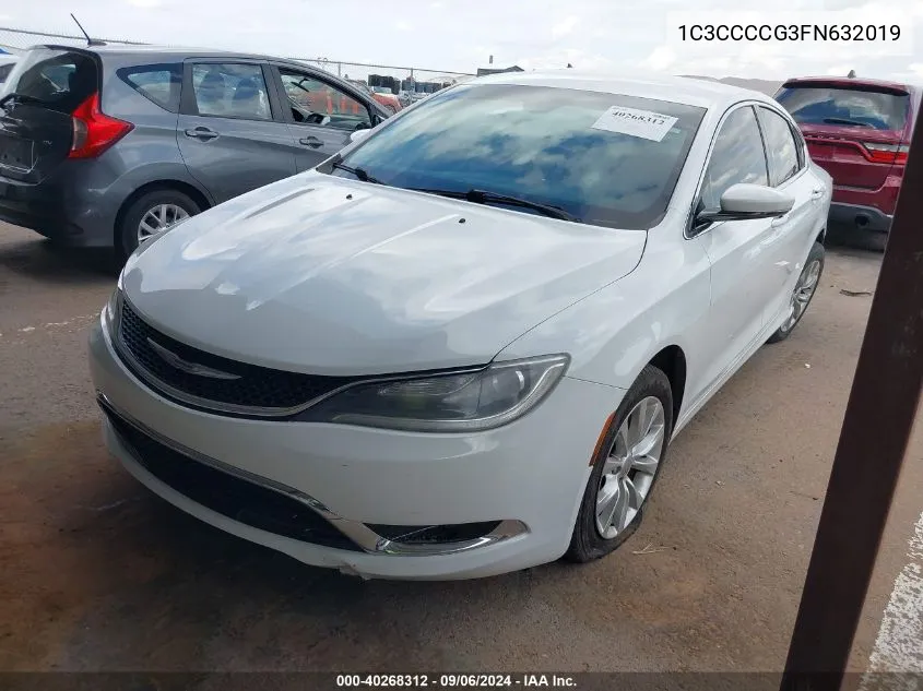 1C3CCCCG3FN632019 2015 Chrysler 200 C