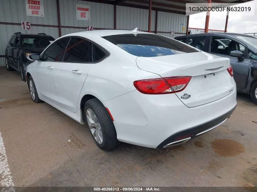 2015 Chrysler 200 C VIN: 1C3CCCCG3FN632019 Lot: 40268312