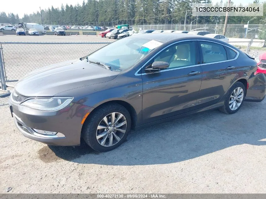 1C3CCCCB8FN734064 2015 Chrysler 200 C