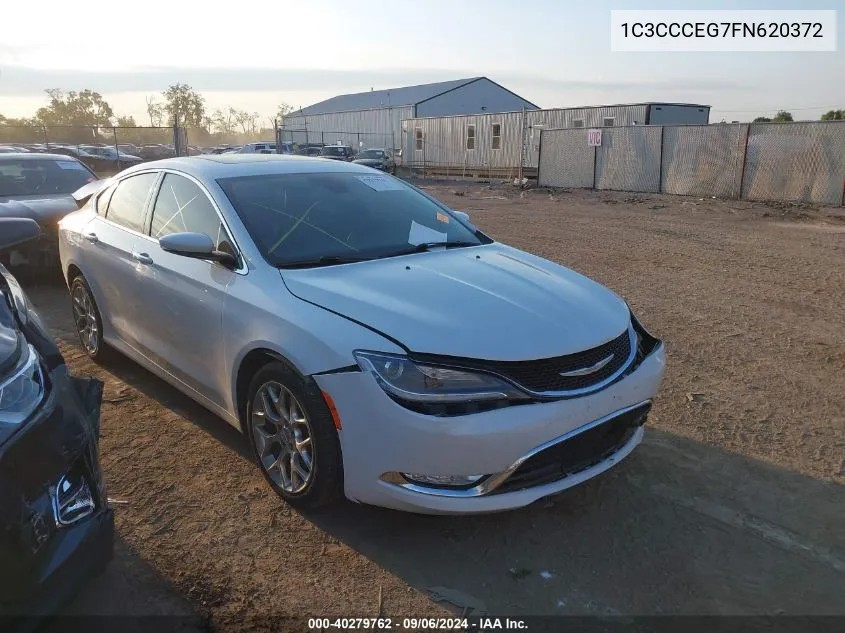 2015 Chrysler 200 C VIN: 1C3CCCEG7FN620372 Lot: 40279762