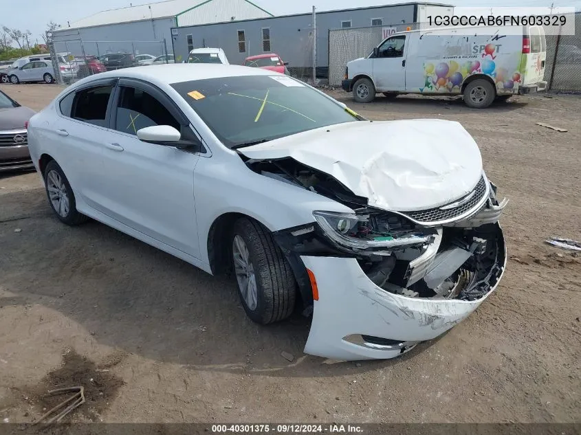 1C3CCCAB6FN603329 2015 Chrysler 200 Limited