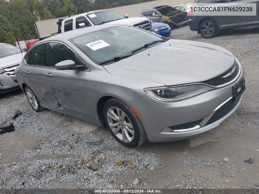 1C3CCCAB1FN629238 2015 Chrysler 200 Limited