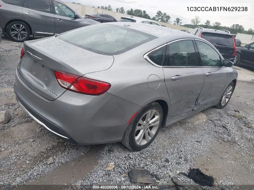 1C3CCCAB1FN629238 2015 Chrysler 200 Limited