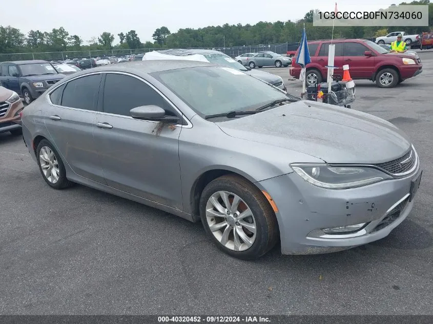 2015 Chrysler 200 C VIN: 1C3CCCCB0FN734060 Lot: 40320452