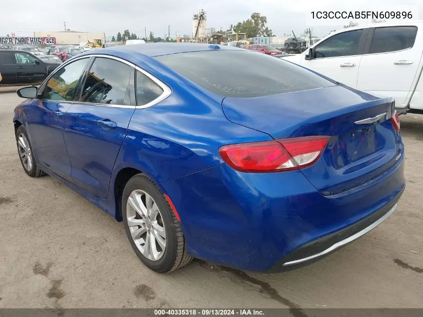 1C3CCCAB5FN609896 2015 Chrysler 200 Limited