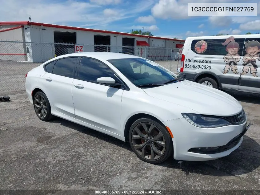 2015 Chrysler 200 S VIN: 1C3CCCDG1FN627769 Lot: 40335789