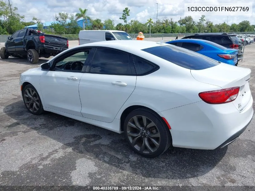 1C3CCCDG1FN627769 2015 Chrysler 200 S