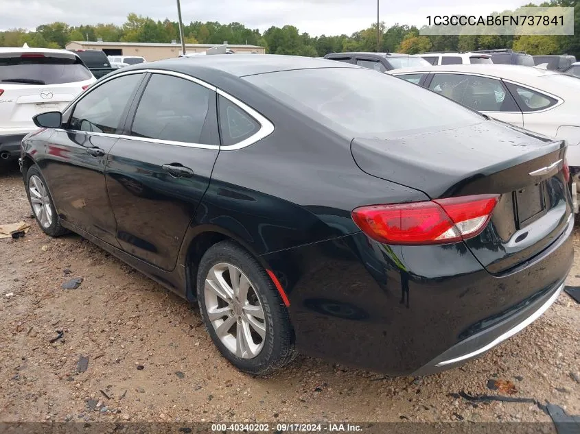 1C3CCCAB6FN737841 2015 Chrysler 200 Limited