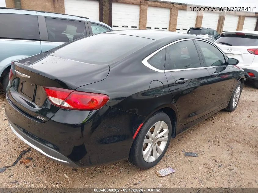 1C3CCCAB6FN737841 2015 Chrysler 200 Limited