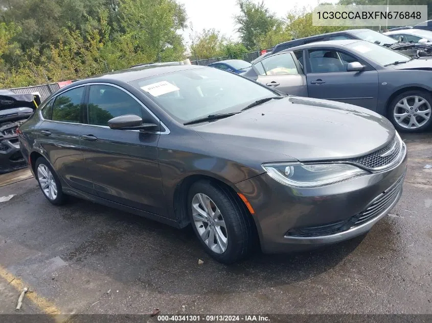 1C3CCCABXFN676848 2015 Chrysler 200 Limited