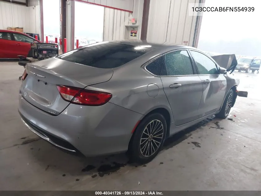 2015 Chrysler 200 Limited VIN: 1C3CCCAB6FN554939 Lot: 40341726