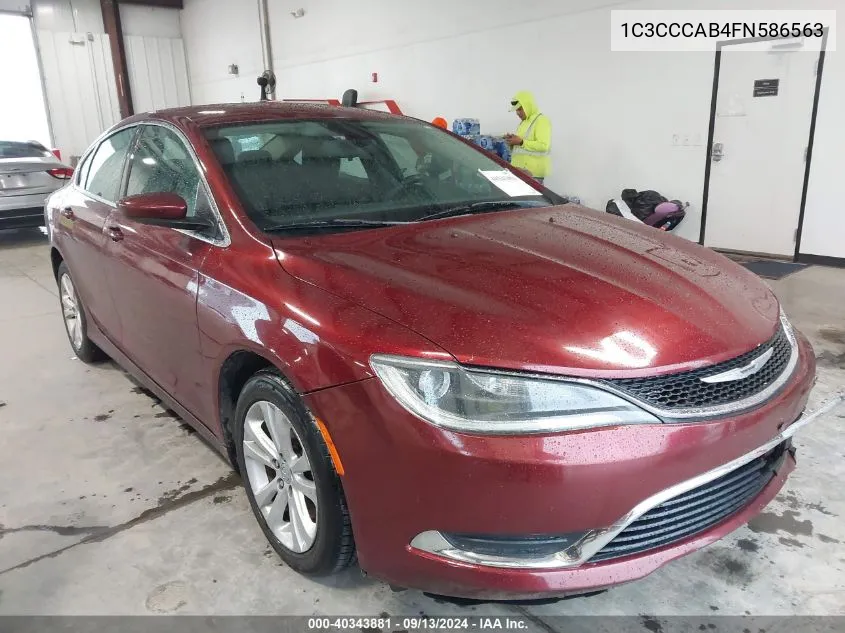 1C3CCCAB4FN586563 2015 Chrysler 200 Limited