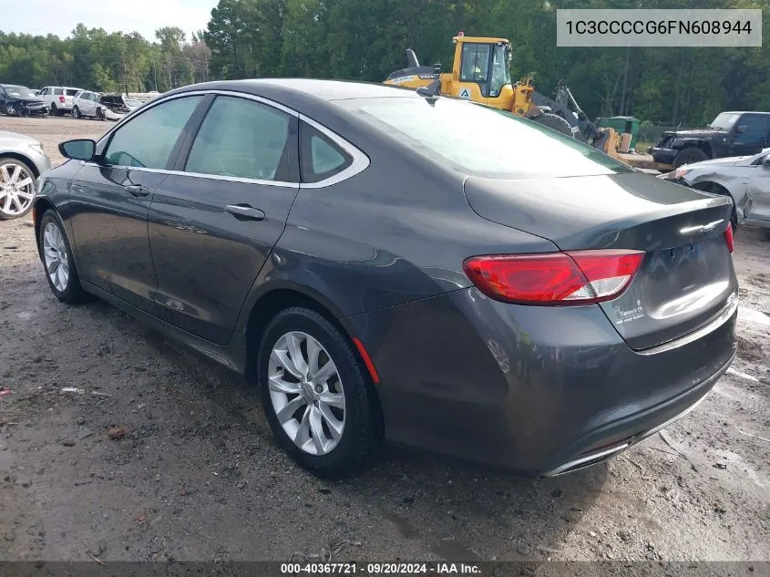 1C3CCCCG6FN608944 2015 Chrysler 200 C