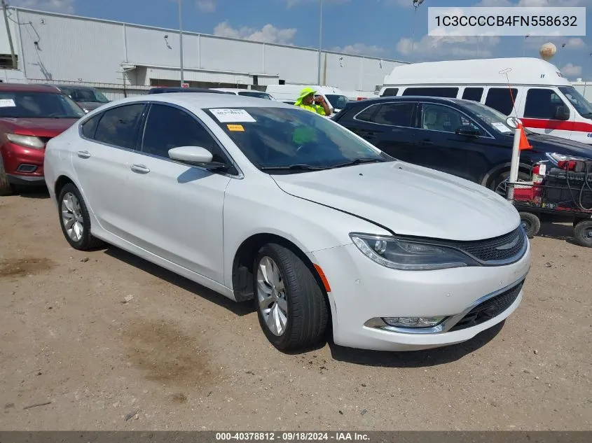 1C3CCCCB4FN558632 2015 Chrysler 200 C