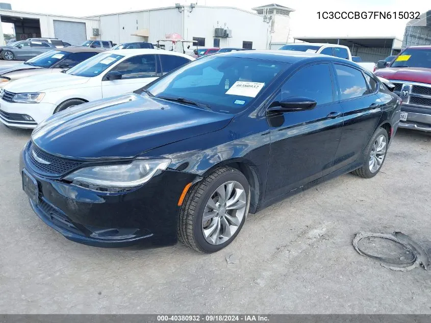 2015 Chrysler 200 S VIN: 1C3CCCBG7FN615032 Lot: 40380932