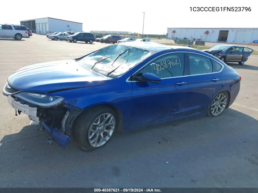 1C3CCCEG1FN523796 2015 Chrysler 200 C