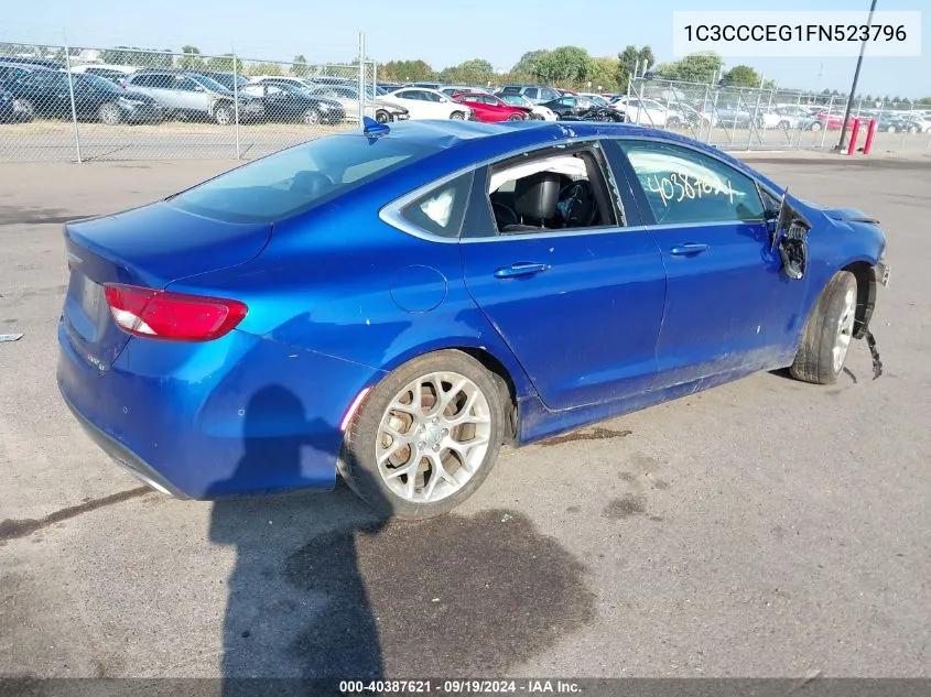 1C3CCCEG1FN523796 2015 Chrysler 200 C