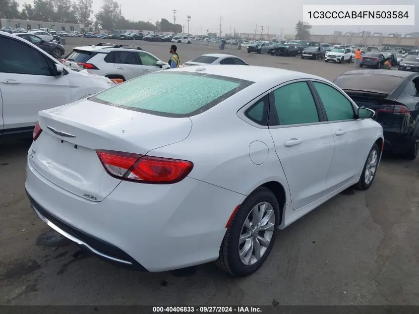 1C3CCCAB4FN503584 2015 Chrysler 200 Limited