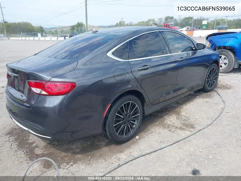 1C3CCCAB6FN539065 2015 Chrysler 200 Limited